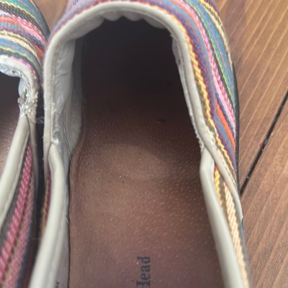 Duck head Becky striped shoes size 9w women’s - Picture 4 of 7